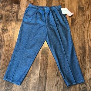 Bend Over Elastic Waist Pull On Jeans- NWT